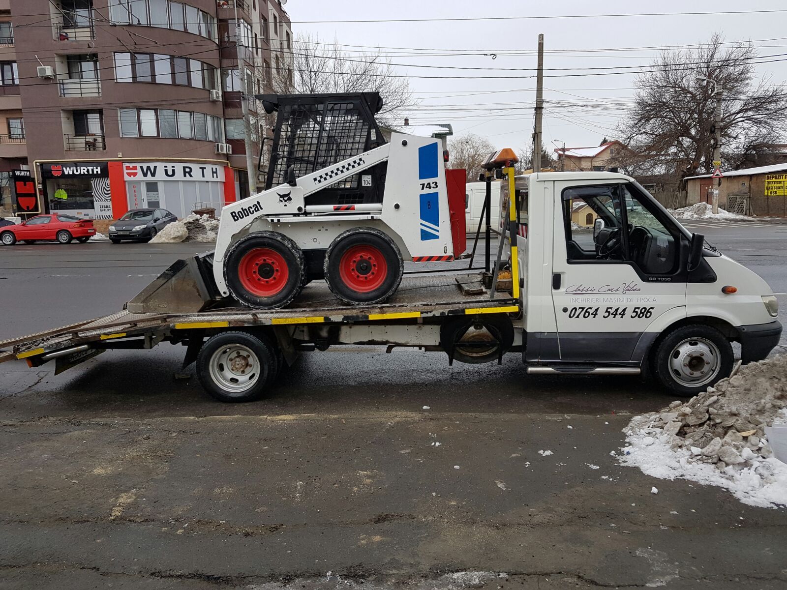 Tractari auto – Platforma auto